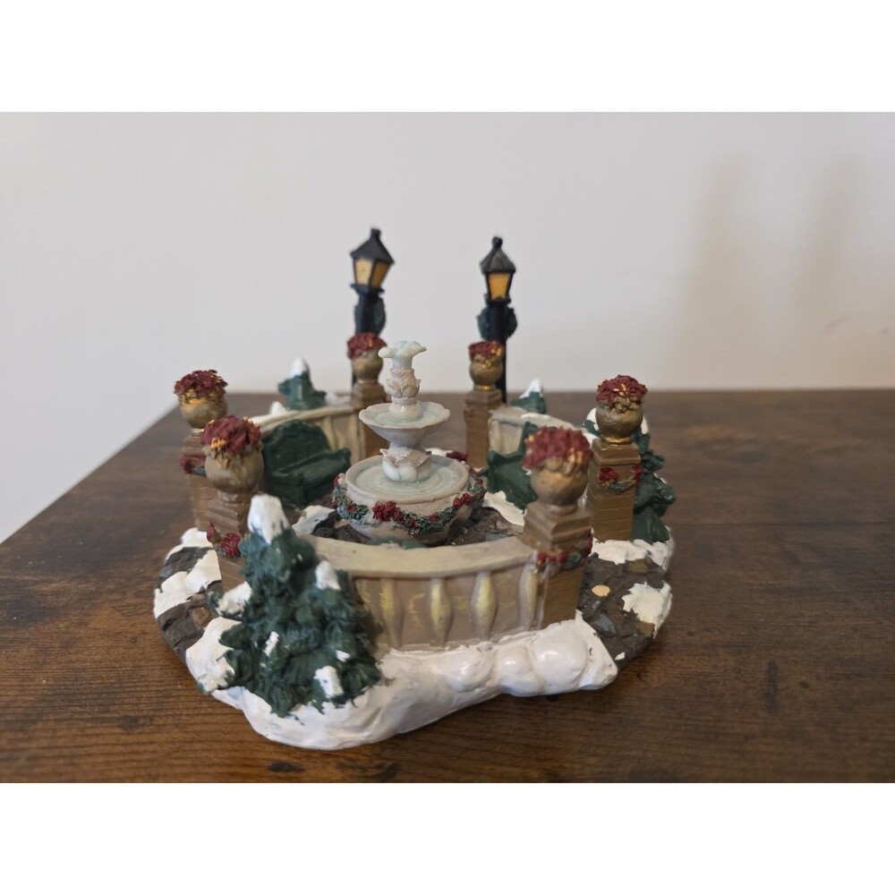 Carole Towne Collection Fountain Christmas Village Accessory 73042